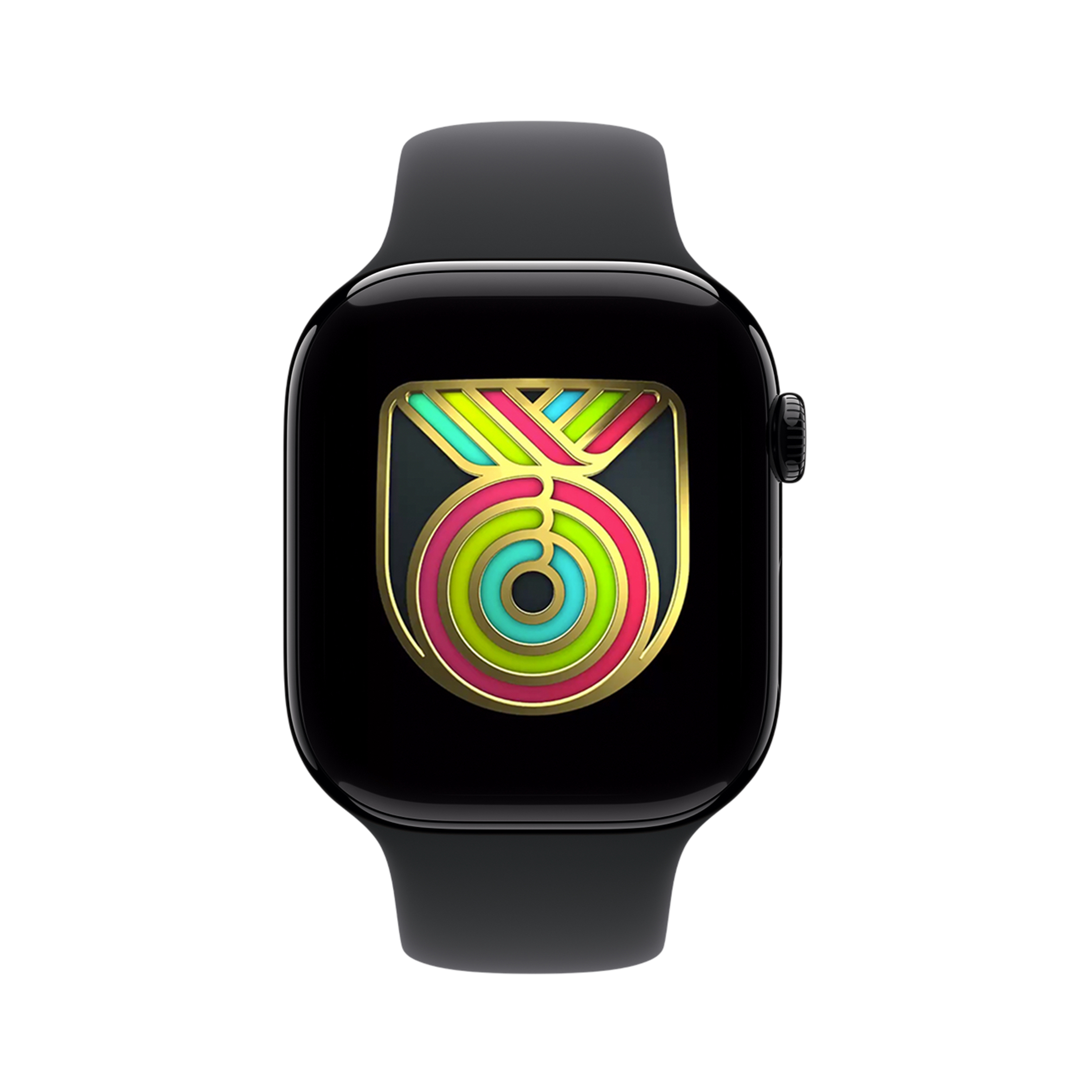 Apple Watch progress visualization reference
